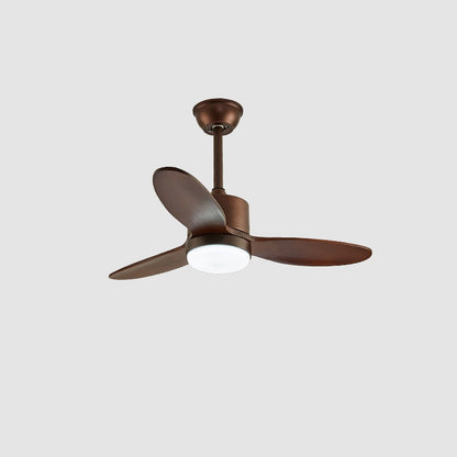 WOMO Mid Century Modern Ceiling Fan Lamp-WM5043