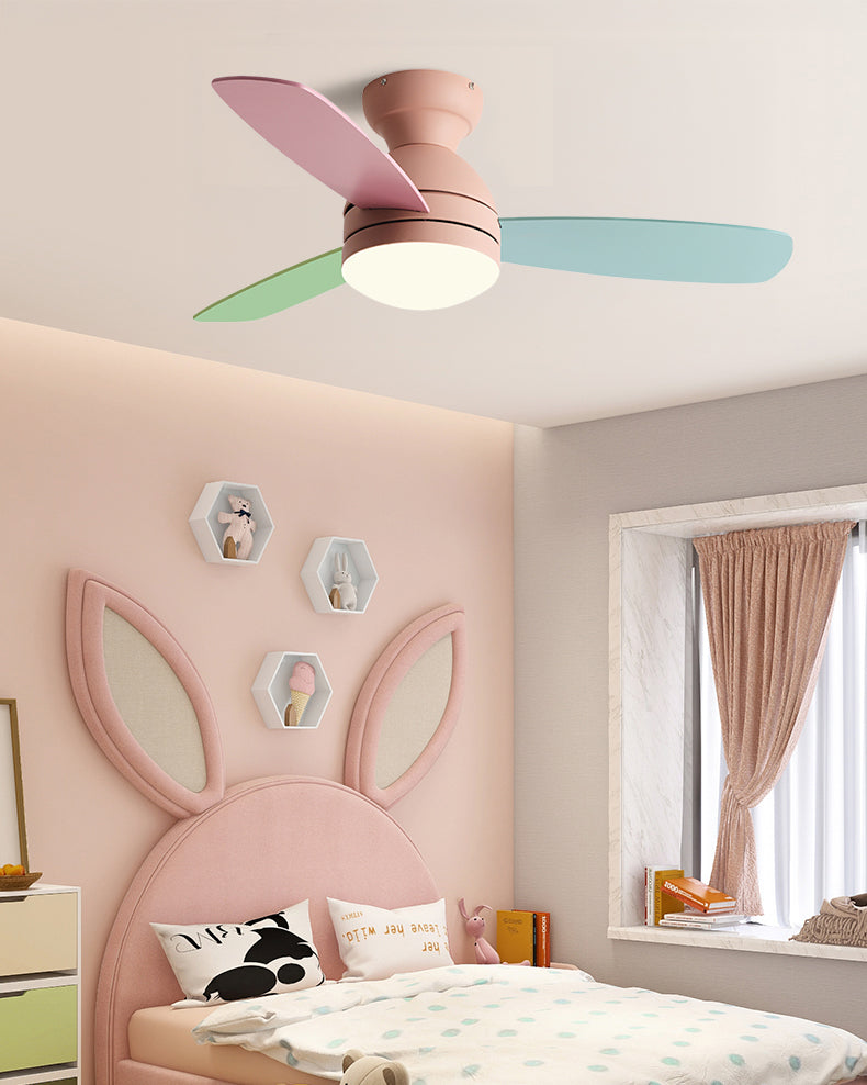 WOMO Scandinavian Ceiling Fan Lamp-WM5047