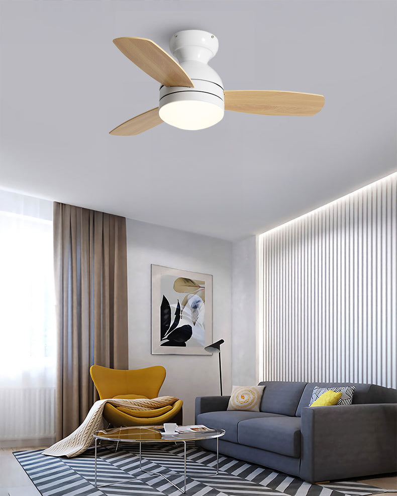WOMO Scandinavian Ceiling Fan Lamp-WM5047