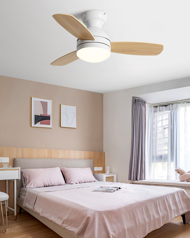 WOMO Scandinavian Ceiling Fan Lamp-WM5047