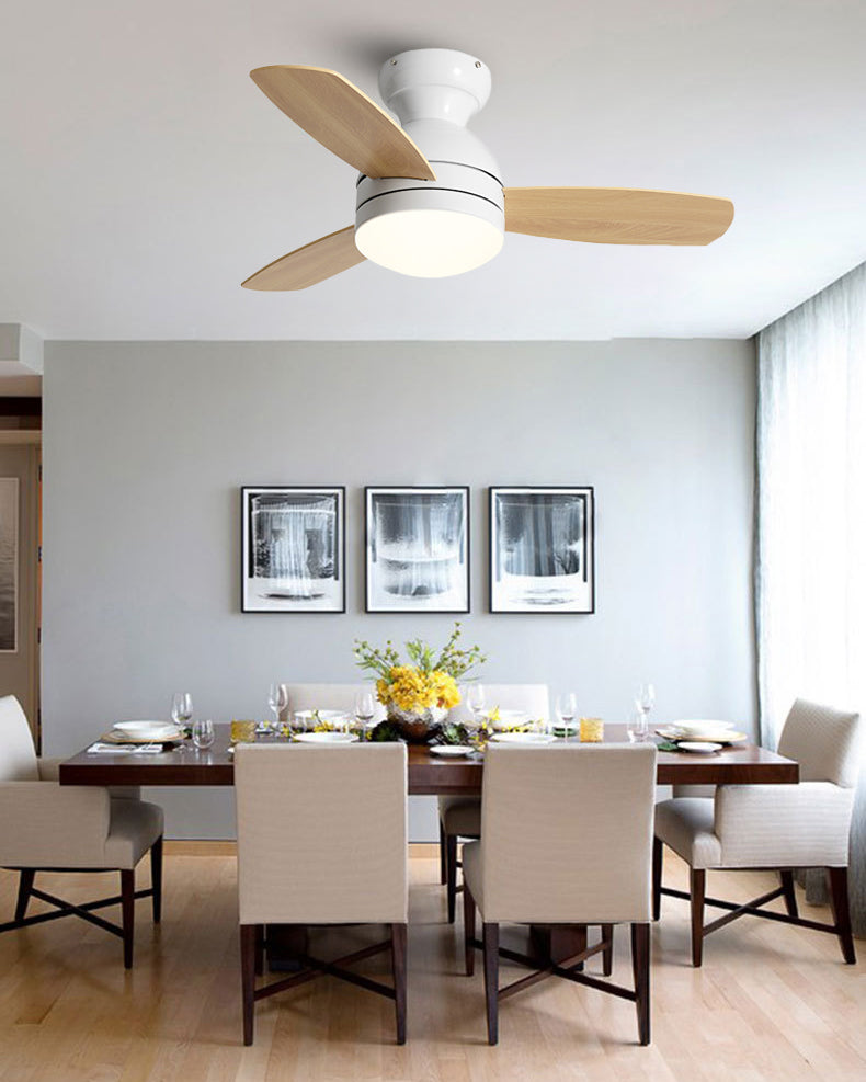 WOMO Scandinavian Ceiling Fan Lamp-WM5047