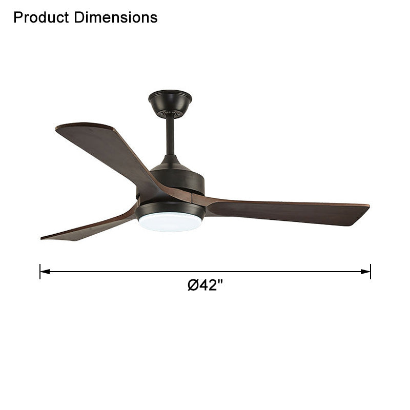 WOMO Modern Farmhouse Ceiling Fan Lamp-WM5048