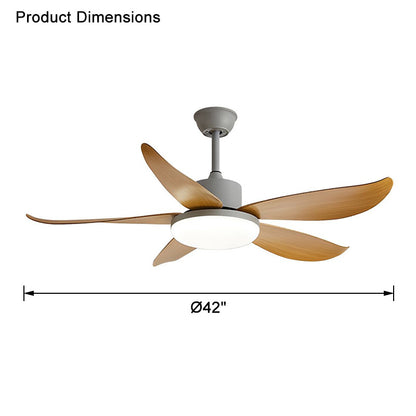 WOMO 5 blade Modern Ceiling Fan Lamp-WM5049