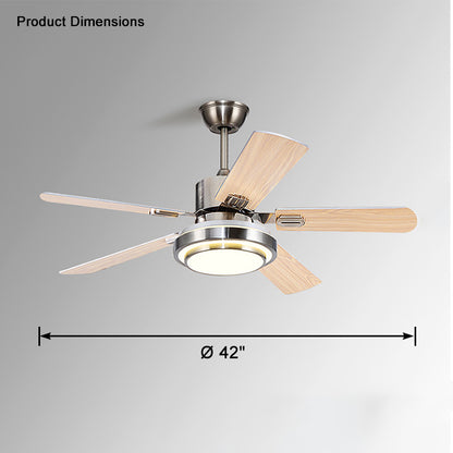 WOMO Stainless Steel Ceiling Fan Lamp-WM5057