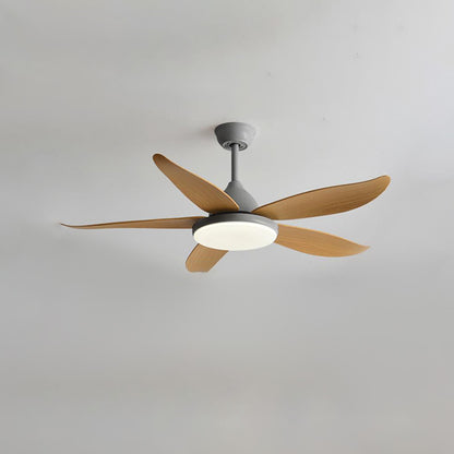 WOMO 5 Blade Contemporary Ceiling Fan Lamp-WM5061