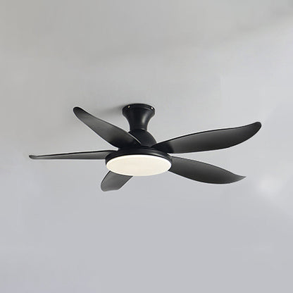 WOMO Low Profile Modern Ceiling Fan Lamp-WM5062