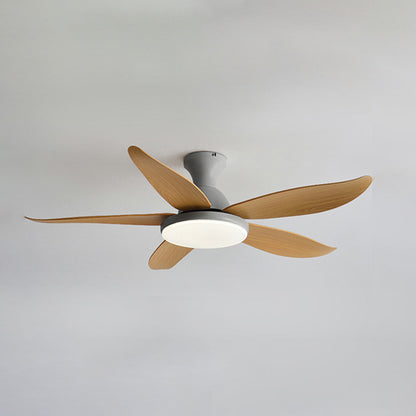 WOMO Low Profile Modern Ceiling Fan Lamp-WM5062