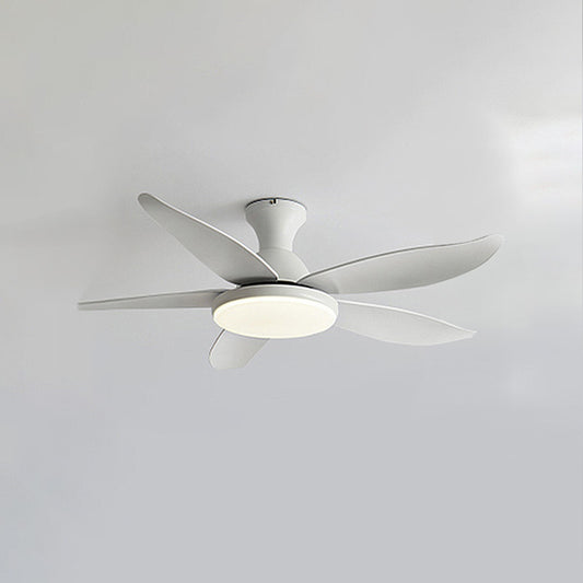 WOMO Low Profile Modern Ceiling Fan Lamp-WM5062