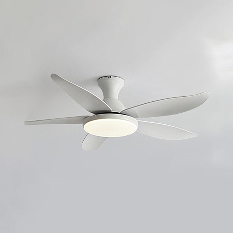 WOMO Low Profile Modern Ceiling Fan Lamp-WM5062