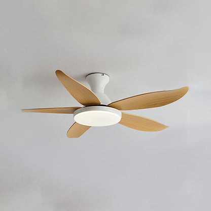 WOMO Low Profile Modern Ceiling Fan Lamp-WM5062