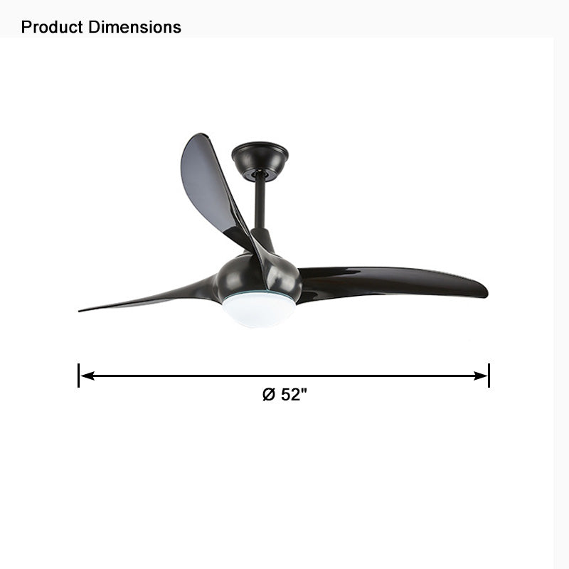 WOMO Large Propeller Ceiling Fan Lamp-WM5063