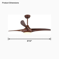 WOMO Large Propeller Ceiling Fan Lamp-WM5063