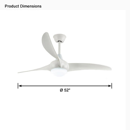 WOMO Large Propeller Ceiling Fan Lamp-WM5063