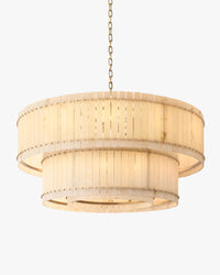 WOMO Alabaster Two-Tier Chandelier - San Marco