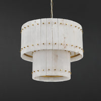WOMO Alabaster Two-Tier Chandelier - San Marco
