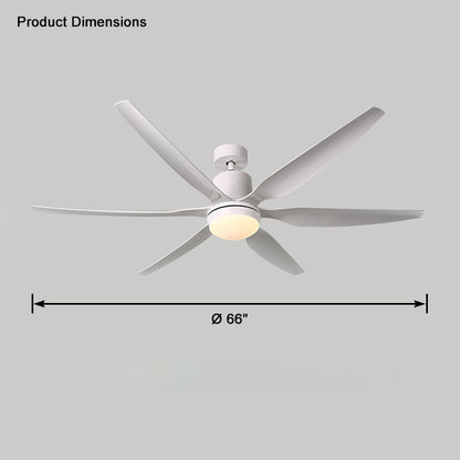 WOMO 5 Blade Large Ceiling Fan Lamp-WM5064