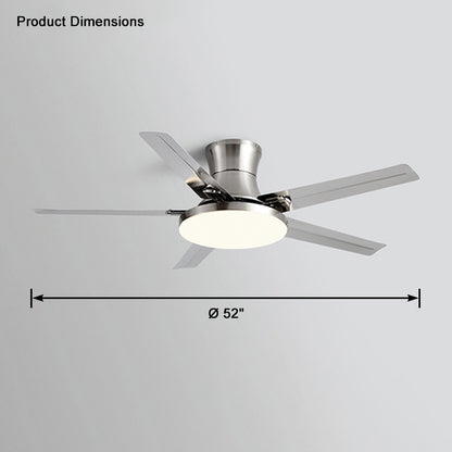 WOMO Slimline Metal Ceiling Fan Lamp-WM5065