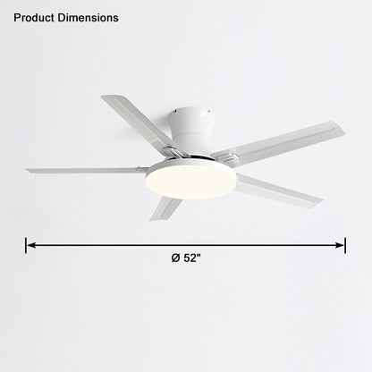 WOMO Slimline Metal Ceiling Fan Lamp-WM5065