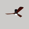 WOMO Mid-century Modern Hugger Ceiling Fan Lamp-WM5067 thumbnail