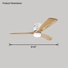 WOMO Mid-century Modern Hugger Ceiling Fan Lamp-WM5067 thumbnail
