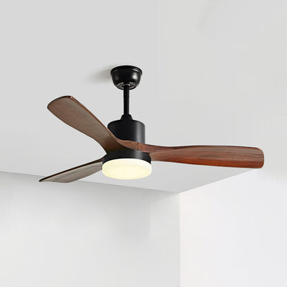 WOMO 3 Wood Blade Ceiling Fan Lamp-WM5068