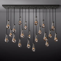 WOMO Raindrop Linear Chandelier – Ava