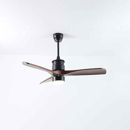 WOMO 3 Blade Black Ceiling Fan Lamp-WM5075