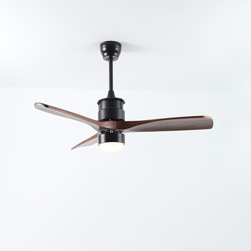 WOMO 3 Blade Black Ceiling Fan Lamp-WM5075