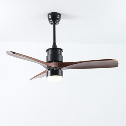 WOMO 3 Blade Black Ceiling Fan Lamp-WM5075