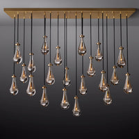 WOMO Raindrop Linear Chandelier – Ava