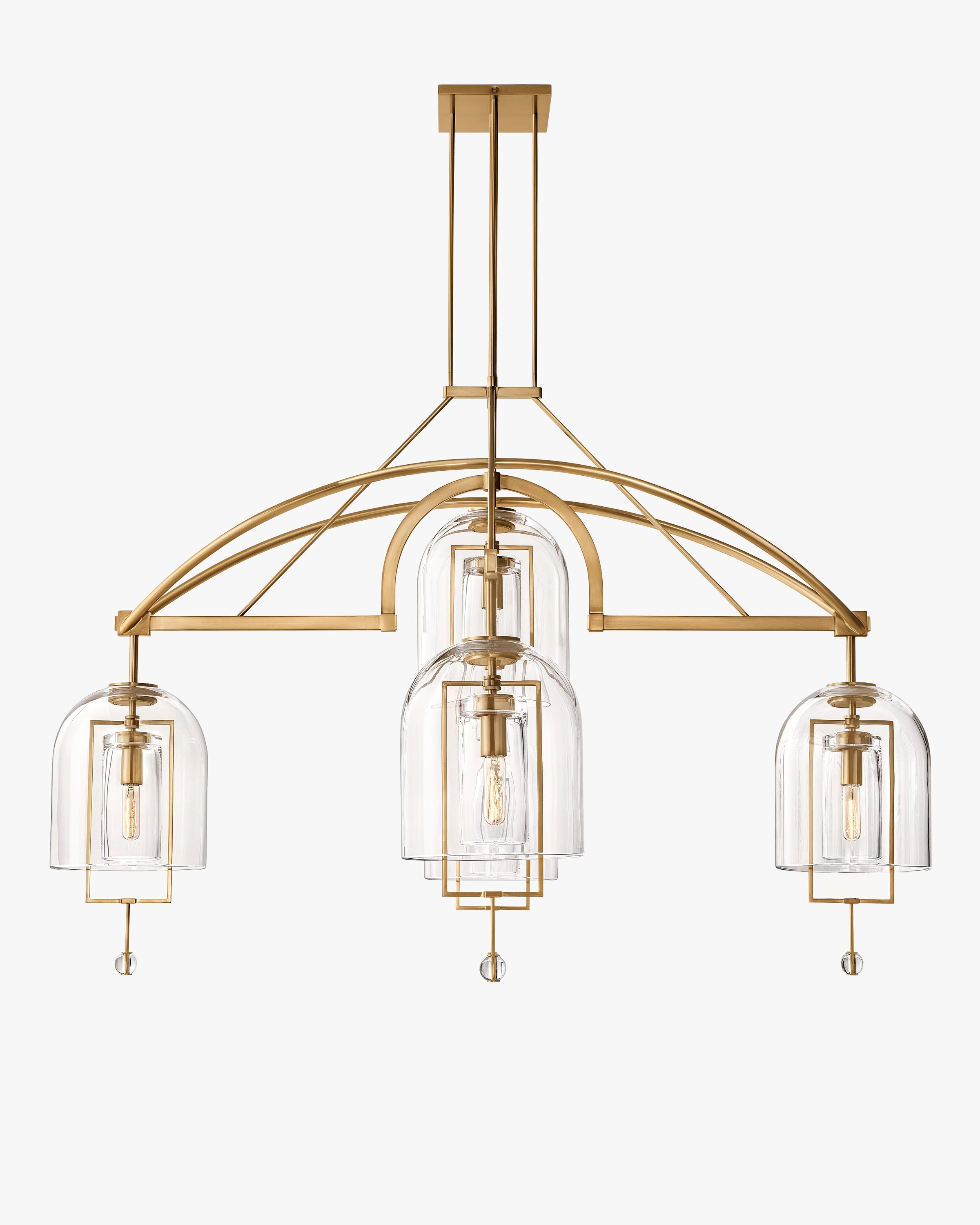 WOMO Bell Glass Chandelier - Fulcrum