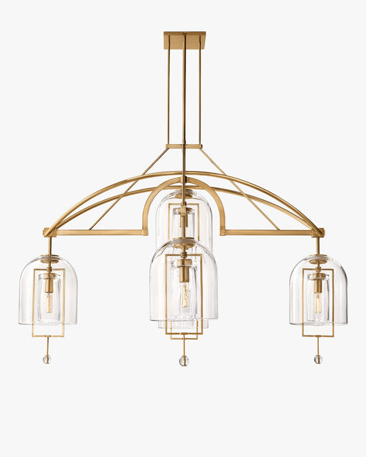 WOMO Bell Glass Chandelier - Fulcrum
