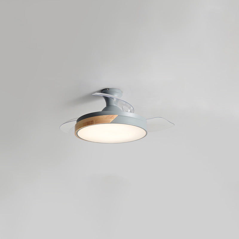 WOMO Scandi Low Profile Ceiling Fan Lamp-WM5077