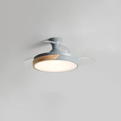 WOMO Scandi Low Profile Ceiling Fan Lamp-WM5077