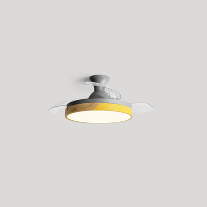 WOMO Scandi Low Profile Ceiling Fan Lamp-WM5077