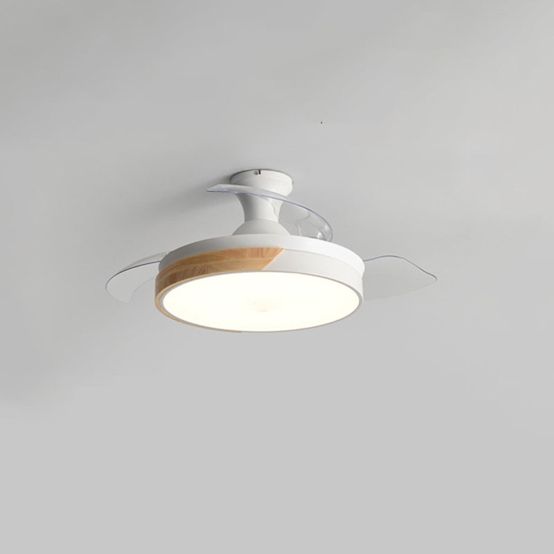 WOMO Scandi Low Profile Ceiling Fan Lamp-WM5077