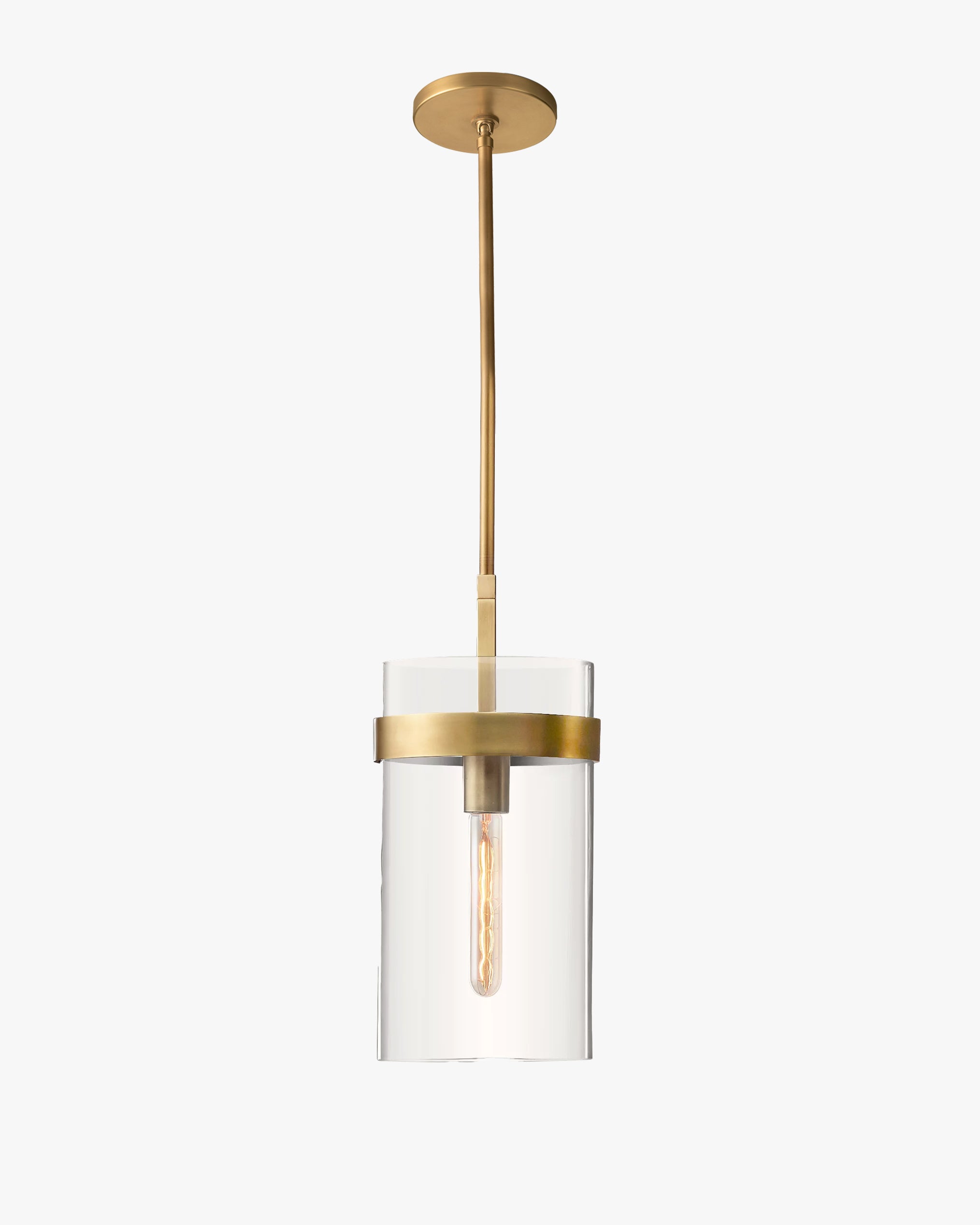 WOMO Cylindrical Glass Pendant Light - Ravelle