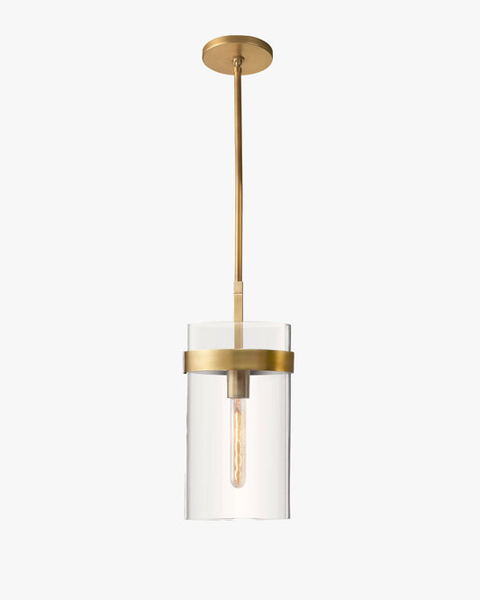 WOMO Cylindrical Glass Pendant Light - Ravelle