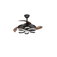 WOMO Unique Retractable Ceiling Fan Lamp-WM5081