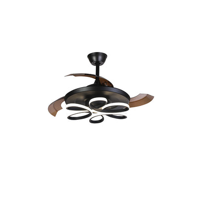 WOMO Unique Retractable Ceiling Fan Lamp-WM5081