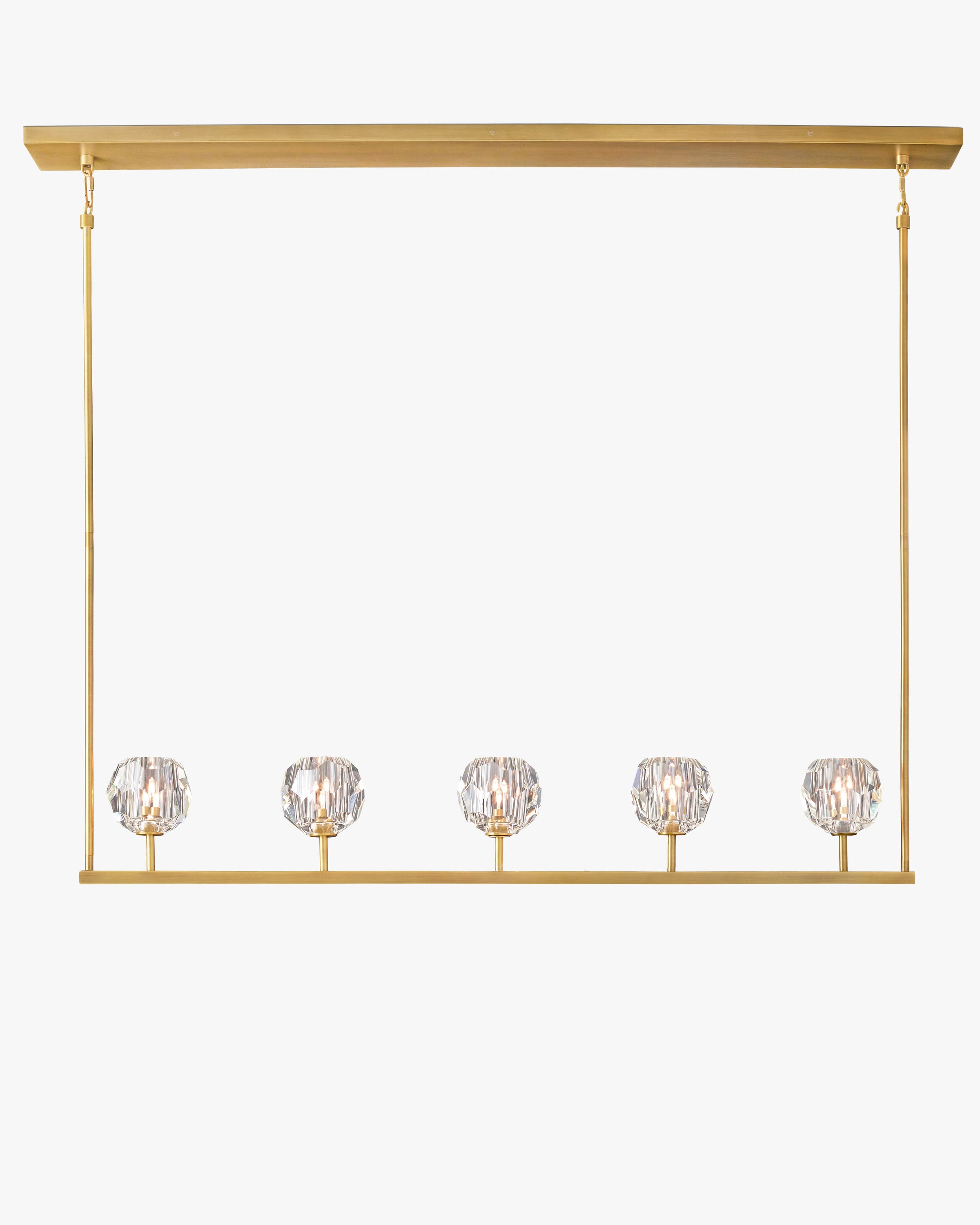 WOMO Crystal Globe Linear Chandelier – Boule