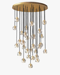 WOMO Crystal Globe Cluster Chandelier – Boule