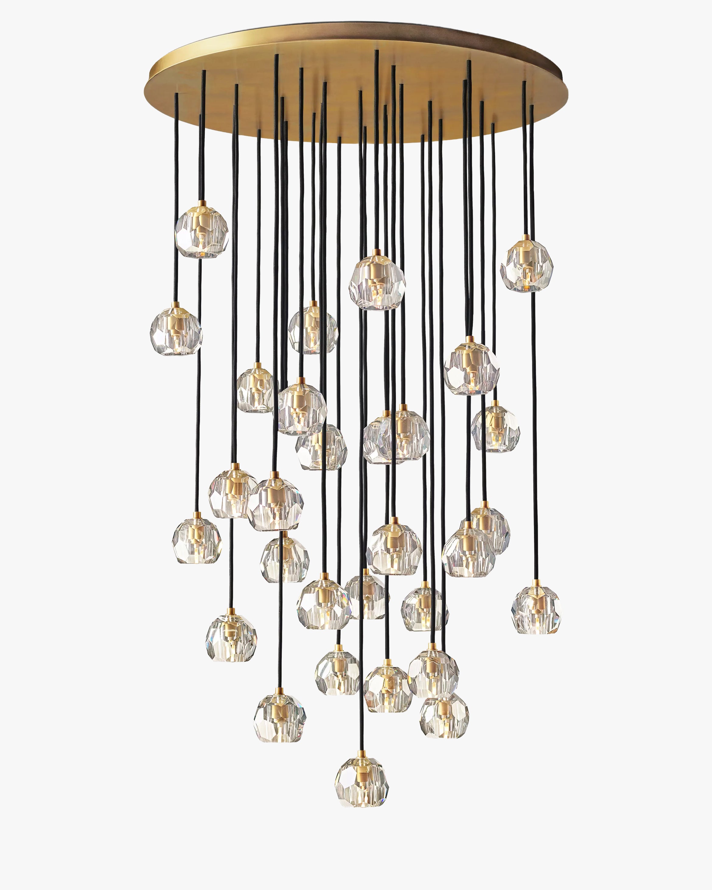 WOMO Crystal Globe Cluster Chandelier – Boule