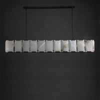 WOMO Alabaster Rectangular Chandelier – Harlow