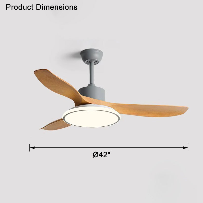 WOMO 3 Blade Ceiling Fan Lamp-WM5091