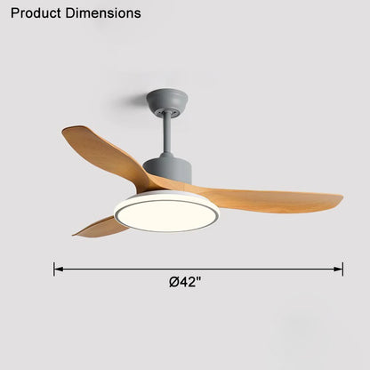 WOMO 3 Blade Ceiling Fan Lamp-WM5091