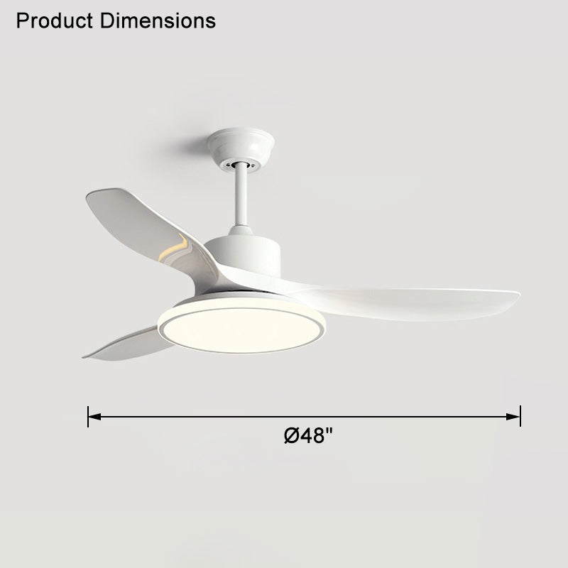 WOMO 3 Blade Ceiling Fan Lamp-WM5091