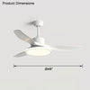 WOMO 3 Blade Ceiling Fan Lamp-WM5091 thumbnail