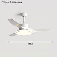 WOMO 3 Blade Ceiling Fan Lamp-WM5091