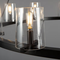 WOMO Hurricane Candle Ring Chandelier - Pauillac